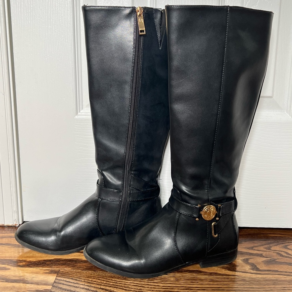 Tommy Hilfiger leather boots